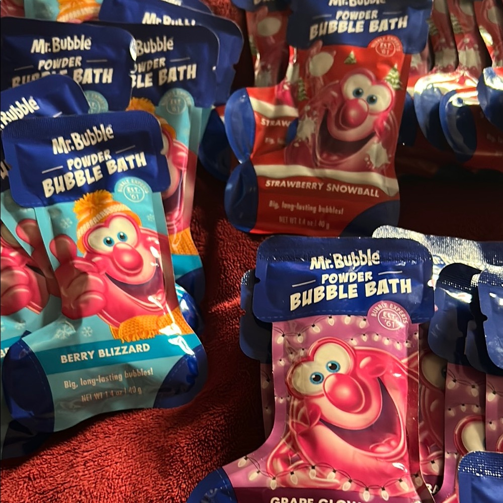 58 Mr Bubbles Bubble Bath 1.4 oz packets